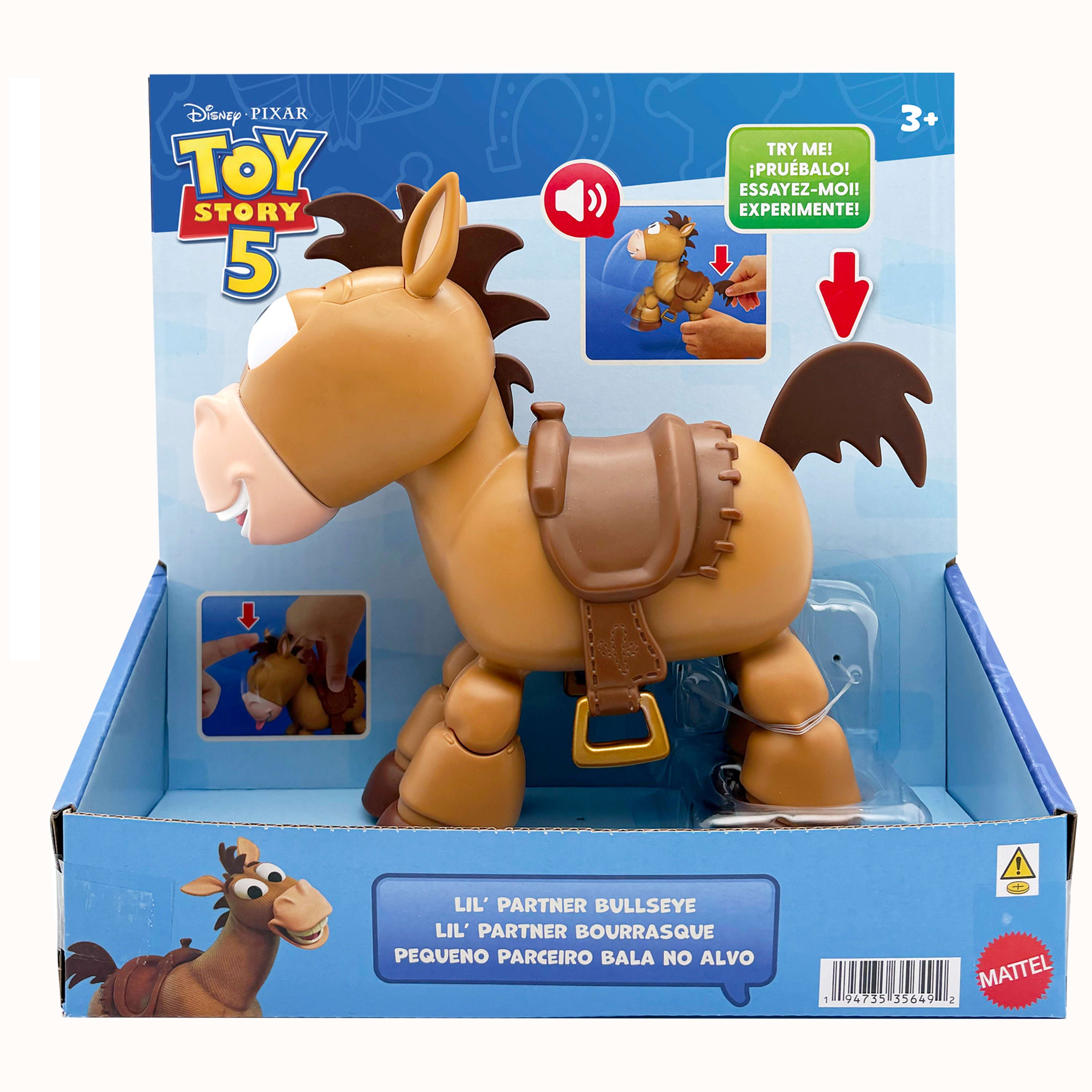Disney Pixar Toy Story Lil' Partner Bullseye Sesli At Figürü
