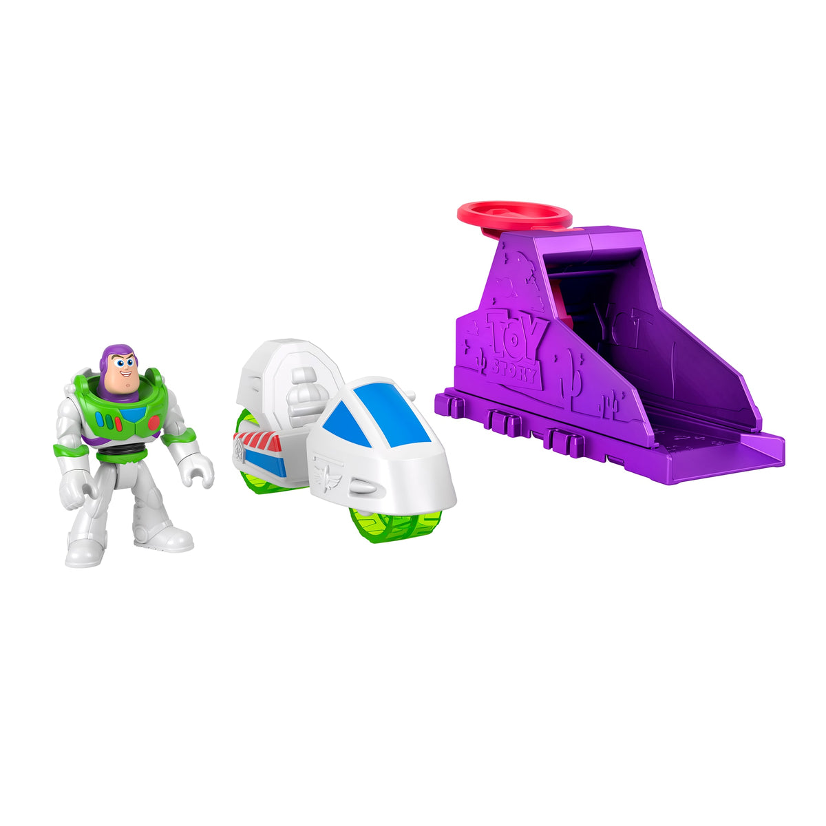 Disney ve Pixar Oyuncak Hikayesi'nden ilham alan Imaginext Fırlatıcı Seti (Stiller çeşitlilik gösterebilir)