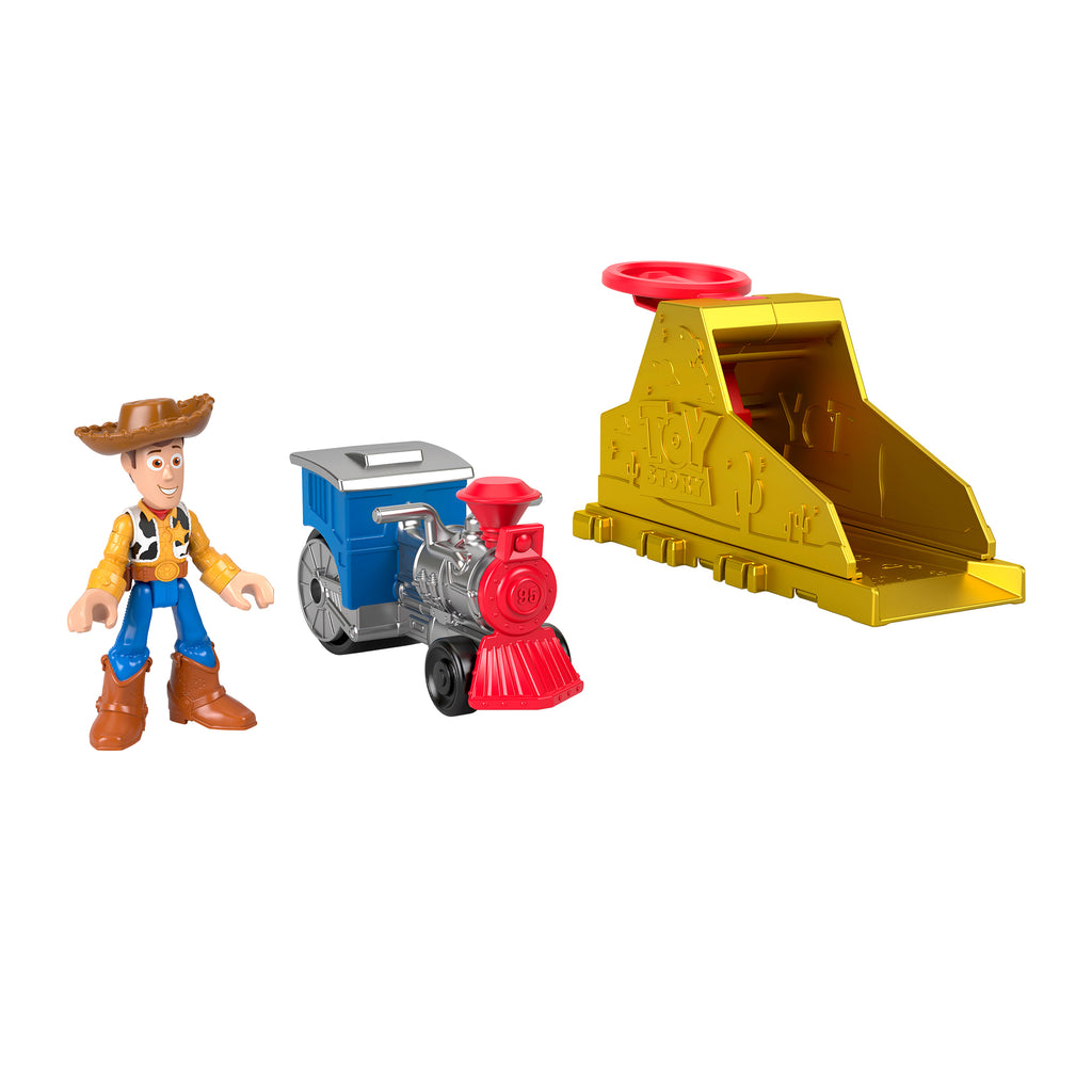Disney ve Pixar Oyuncak Hikayesi'nden ilham alan Imaginext Fırlatıcı Seti (Stiller çeşitlilik gösterebilir)