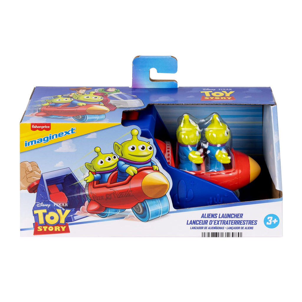 Disney ve Pixar Oyuncak Hikayesi'nden ilham alan Imaginext Fırlatıcı Seti (Stiller çeşitlilik gösterebilir)