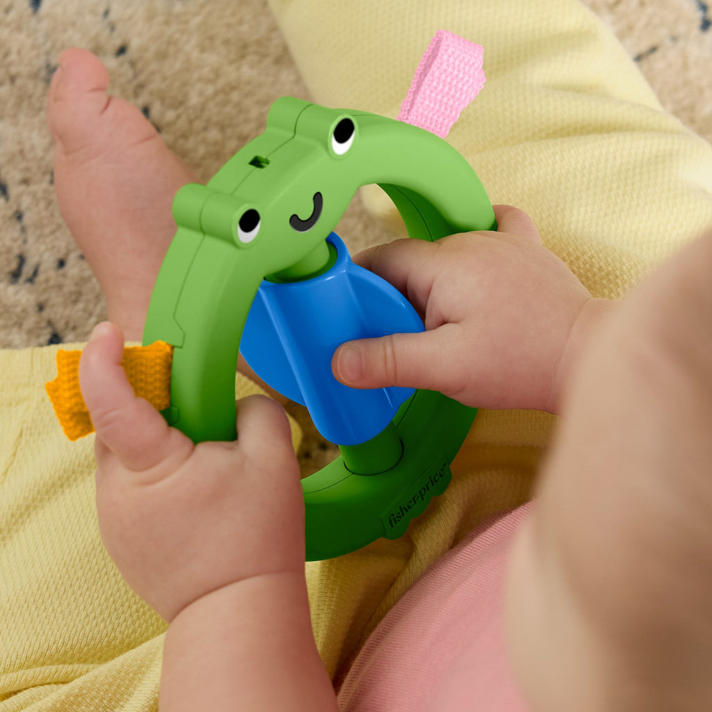 Fisher-Price Doğa Temalı Aktivite Halkası - Kurbağa