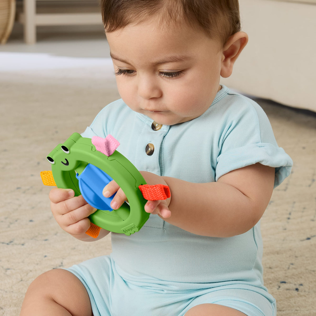 Fisher-Price Doğa Temalı Aktivite Halkası - Kurbağa