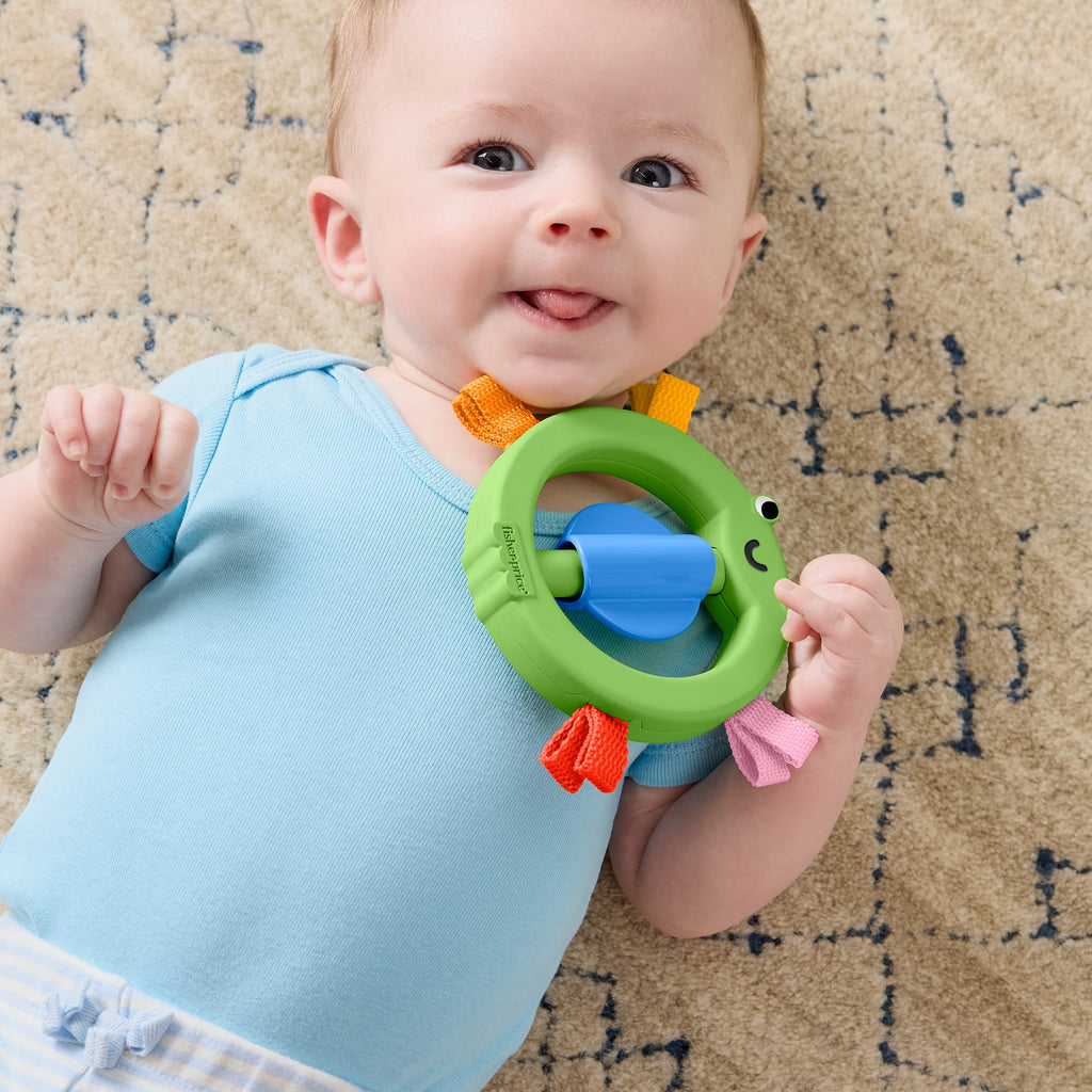 Fisher-Price Doğa Temalı Aktivite Halkası - Kurbağa