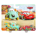 Disney Pixar Arabalar 1:55 İkili Araç Seti (Şimşek McQueen & Mater, Karışık)
