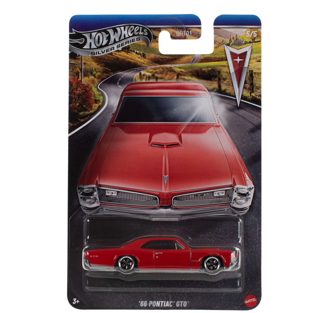 Hot Wheels Pontiac GTO 1:64 Ölçekli Kırmızı Metal Oyuncak Araba
