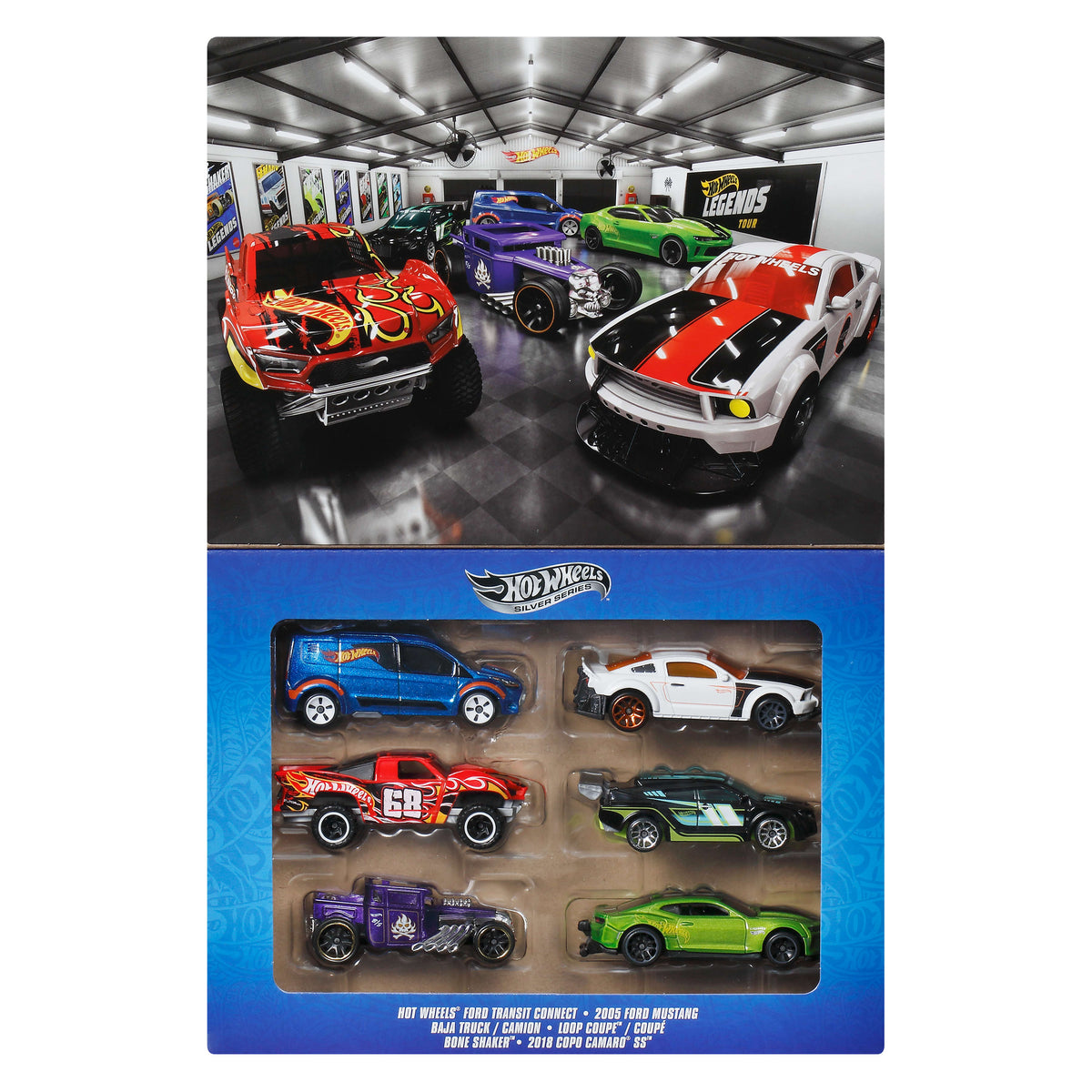 Hot Wheels Silver Series Legends 6'lı Araba Seti