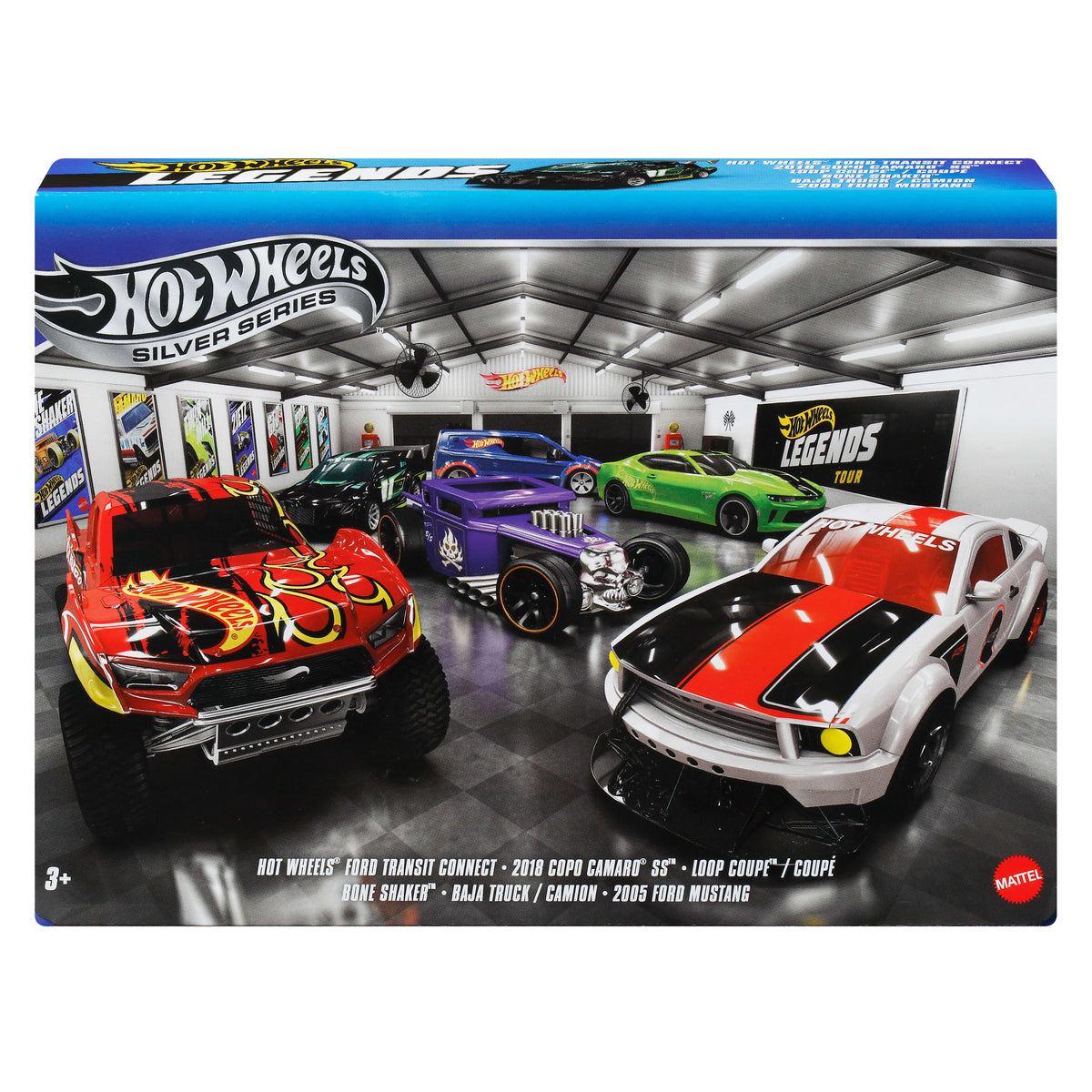 Hot Wheels Silver Series Legends 6'lı Araba Seti