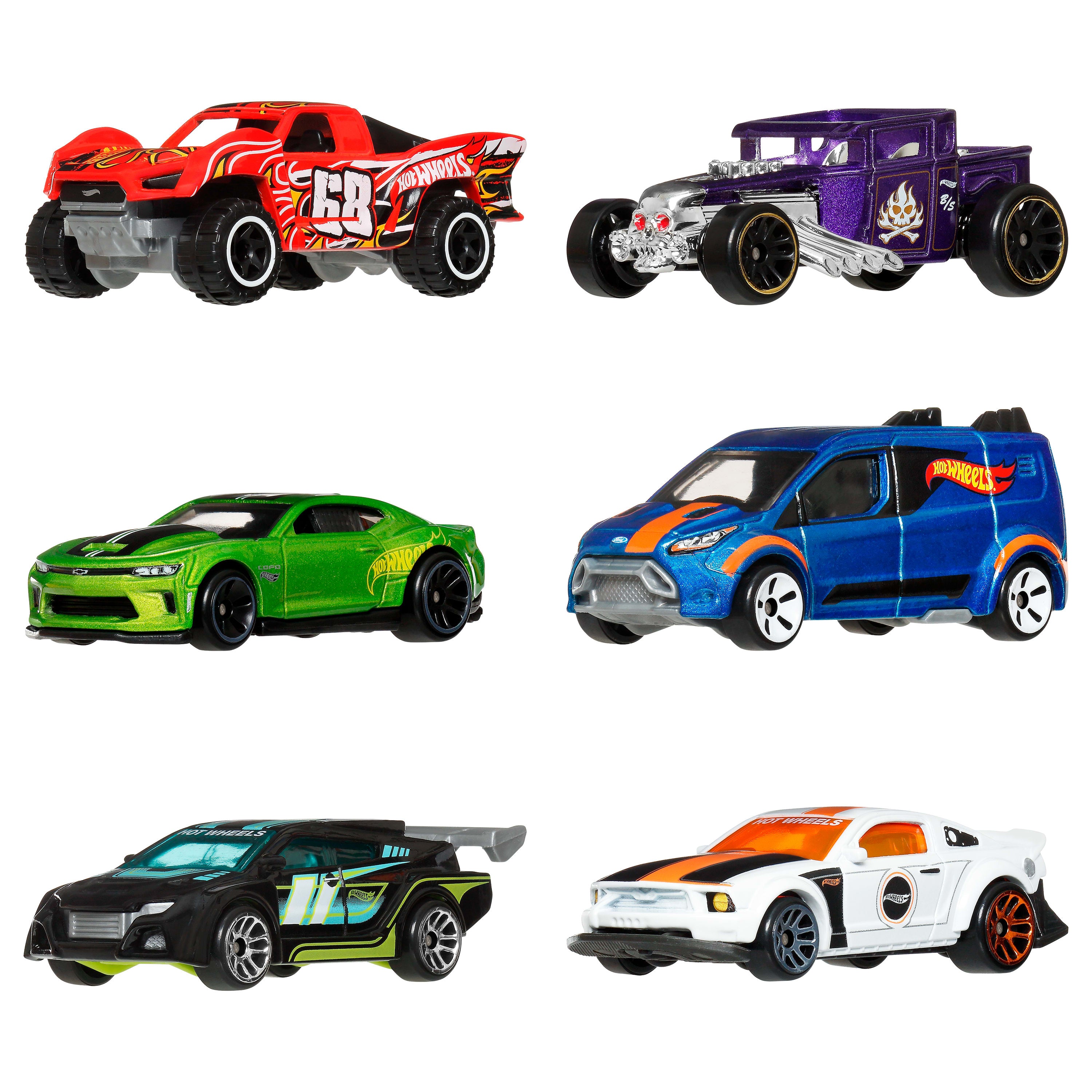 Hot Wheels Silver Series Legends 6'lı Araba Seti