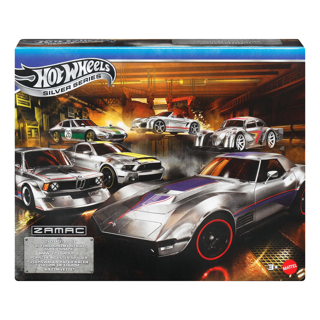 Hot Wheels Silver Series Zamac 6'lı Araba Seti
