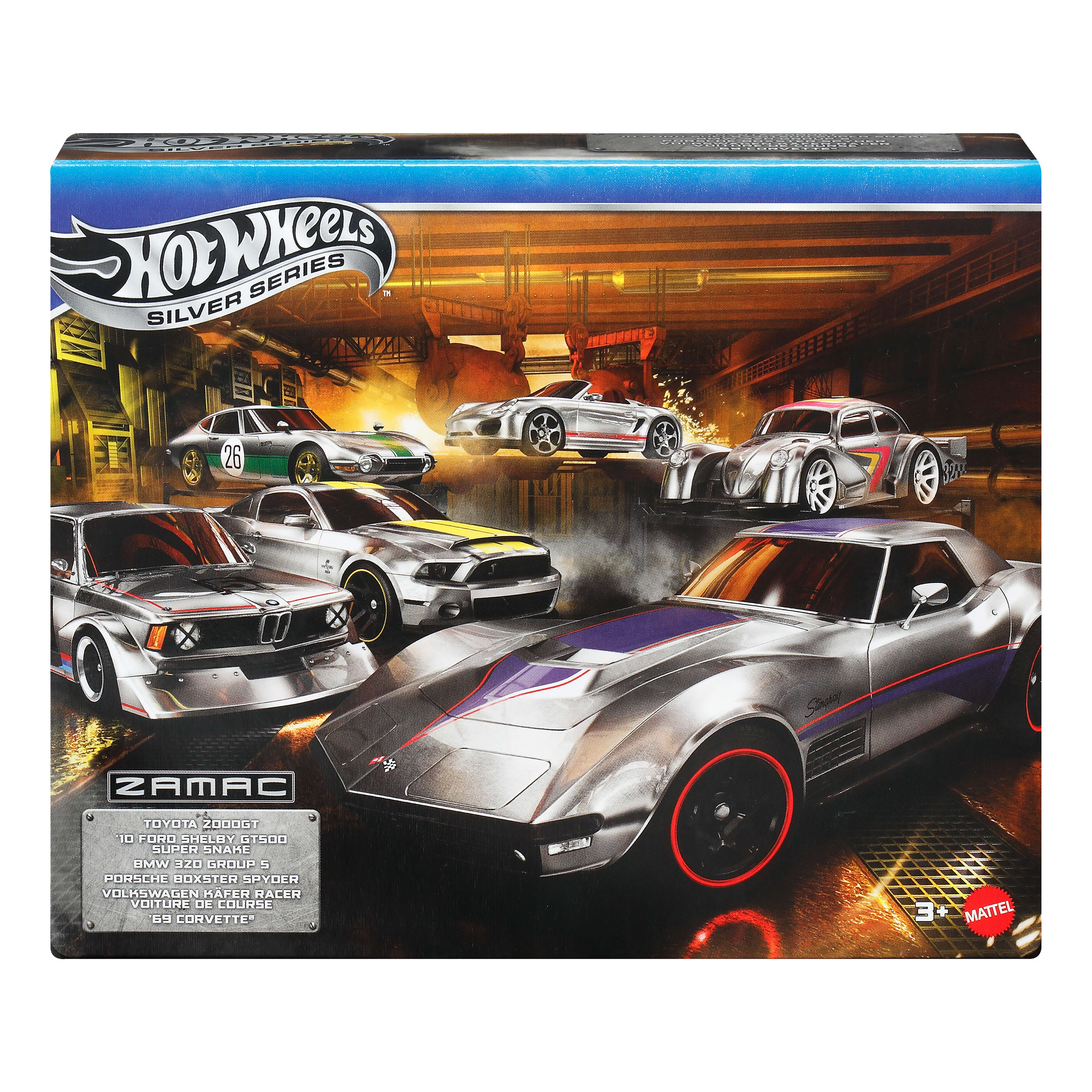 Hot Wheels Silver Series Zamac 6'lı Araba Seti