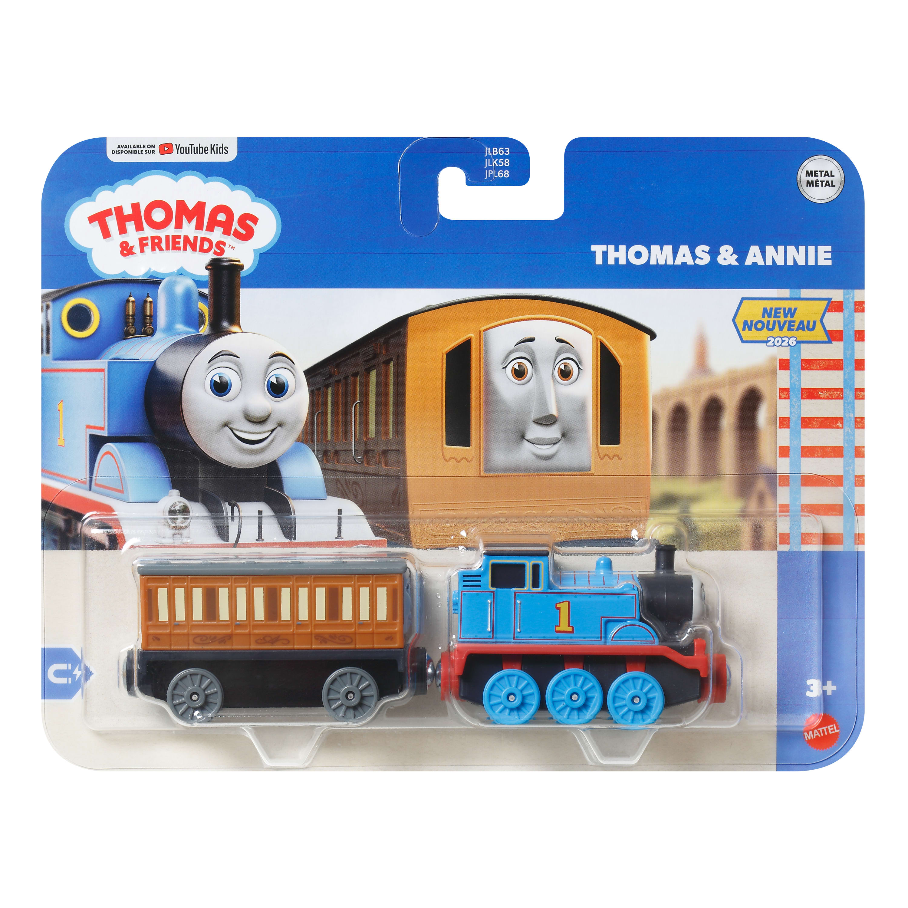 Thomas & Friends Die-Cast Thomas & Annie İkili Tren