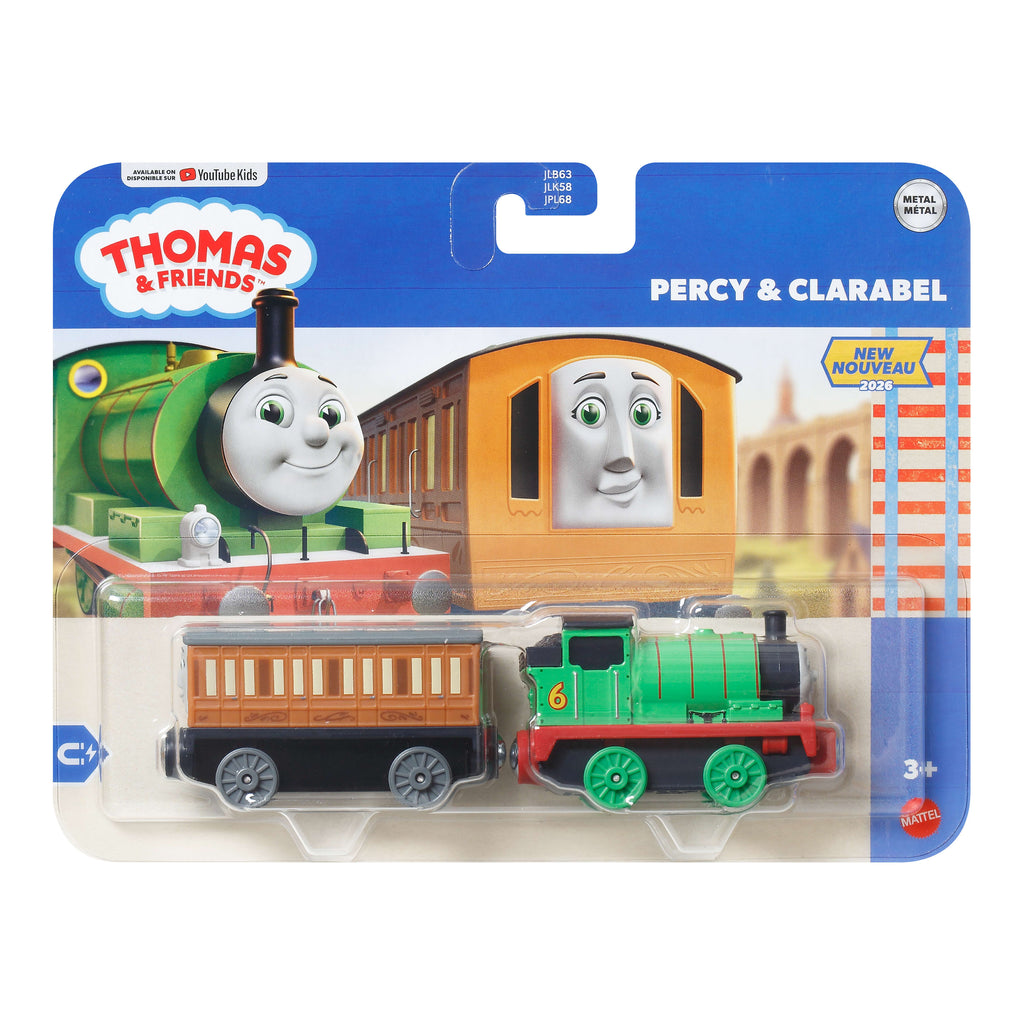 Thomas & Friends Die-Cast Percy & Clarabel İkili Tren
