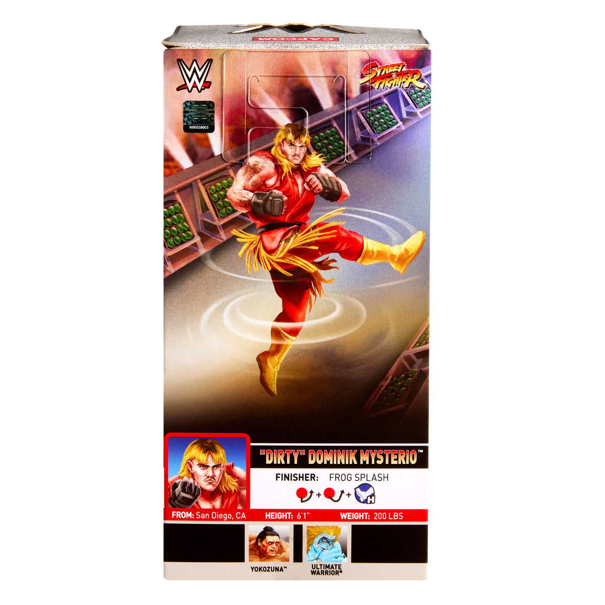 WWE x Street Fighter Elite aksiyon figürleri, koleksiyona uygun ve eklemleri bükülebilen 15 cm'lik figürler (Stiller çeşitlilik gösterebilir)