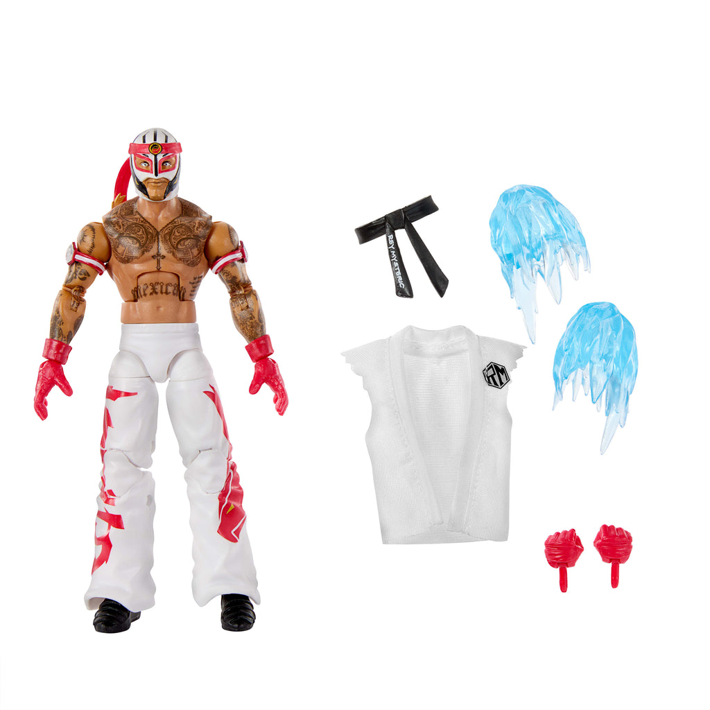 WWE x Street Fighter Rey Mysterio (Ryu) Elite Koleksiyon Figürü