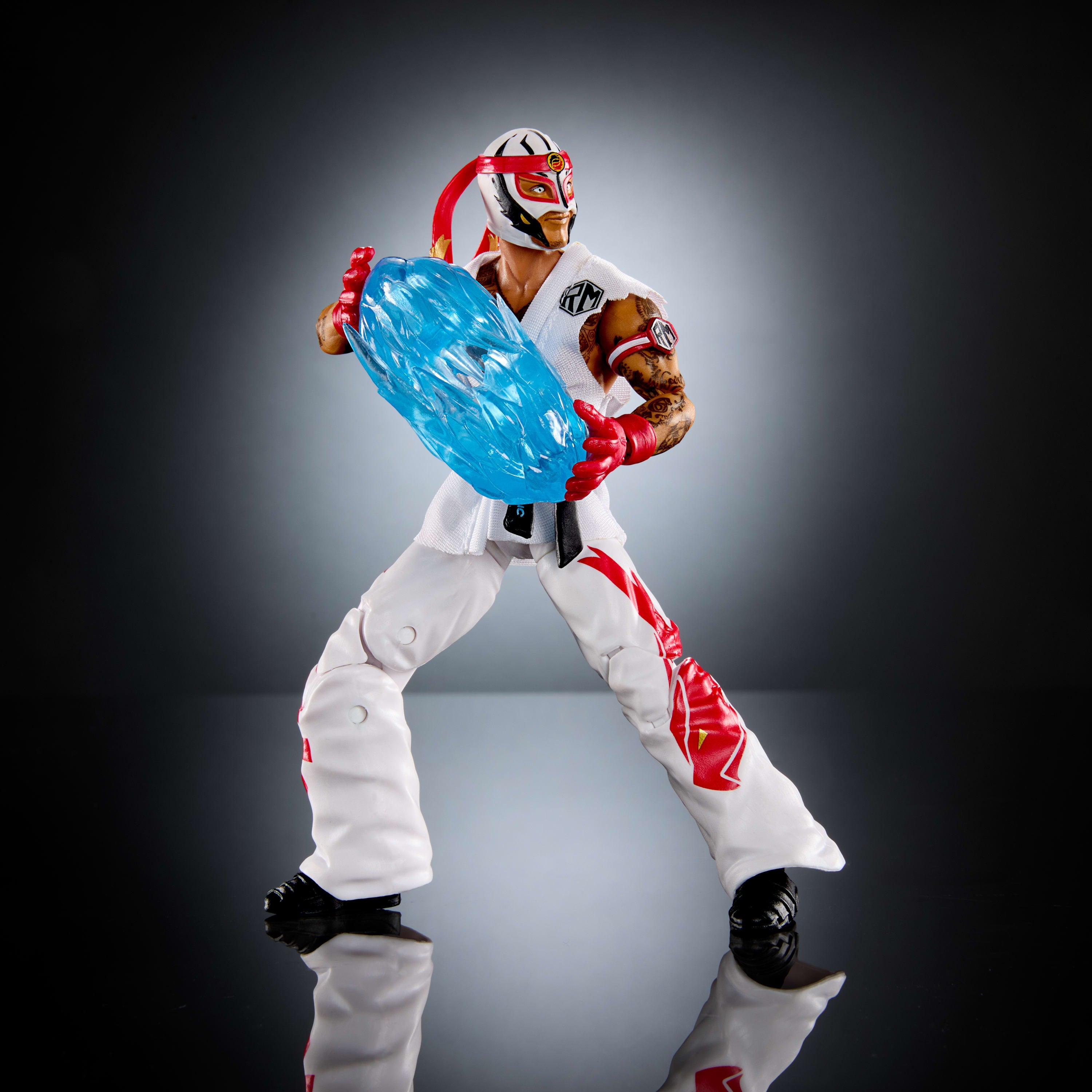 WWE x Street Fighter Rey Mysterio (Ryu) Elite Koleksiyon Figürü