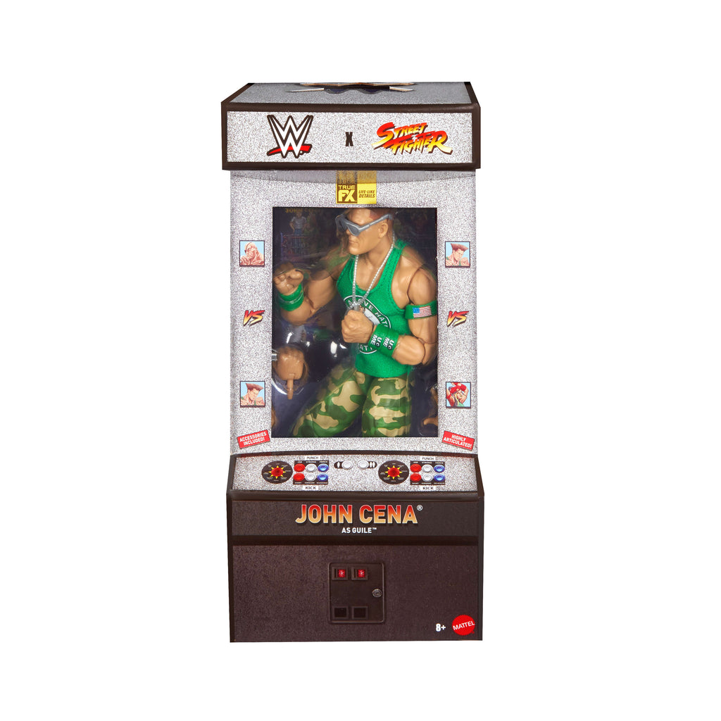 WWE x Street Fighter John Cena (Guile) Elite Koleksiyon Figürü