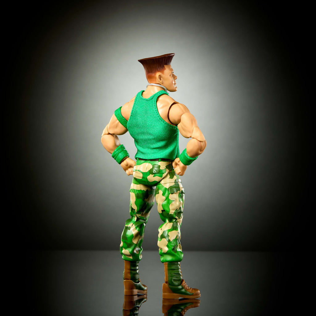 WWE x Street Fighter John Cena (Guile) Elite Koleksiyon Figürü