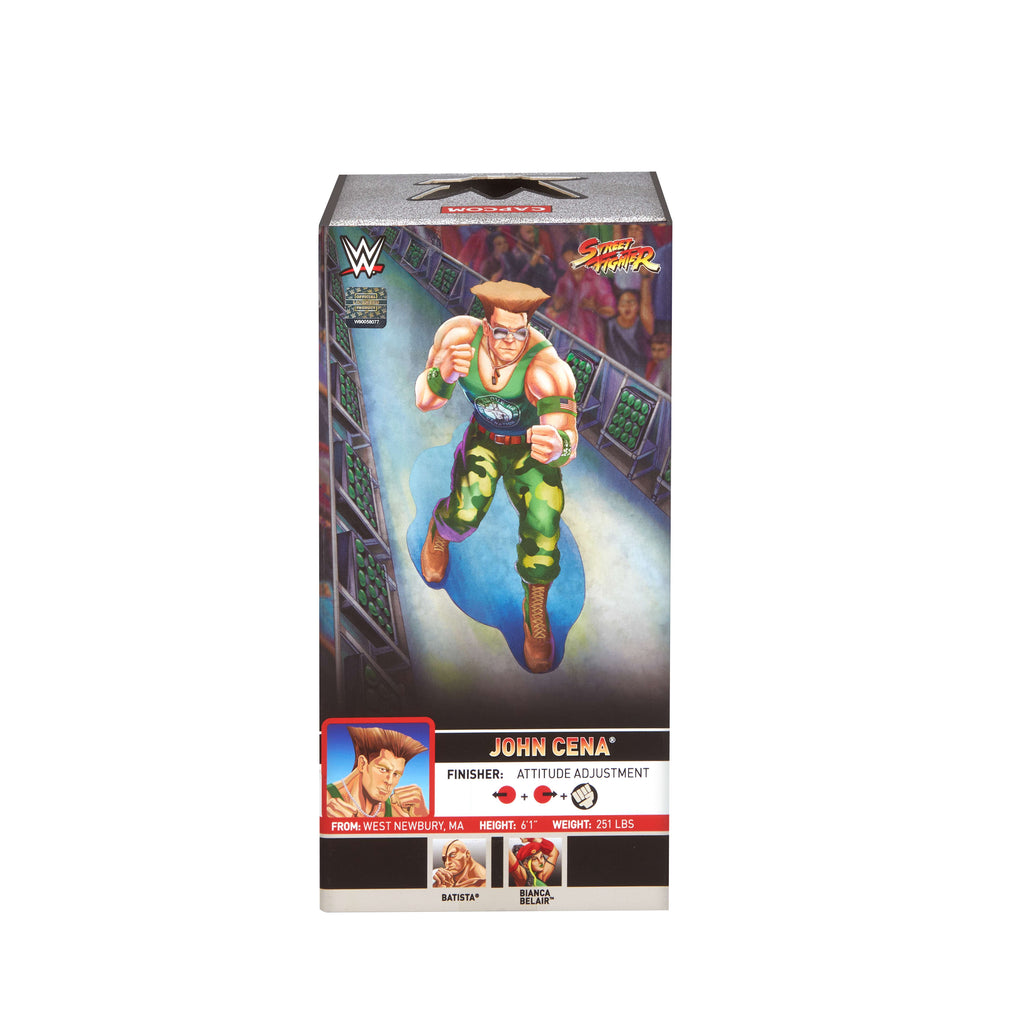 WWE x Street Fighter John Cena (Guile) Elite Koleksiyon Figürü