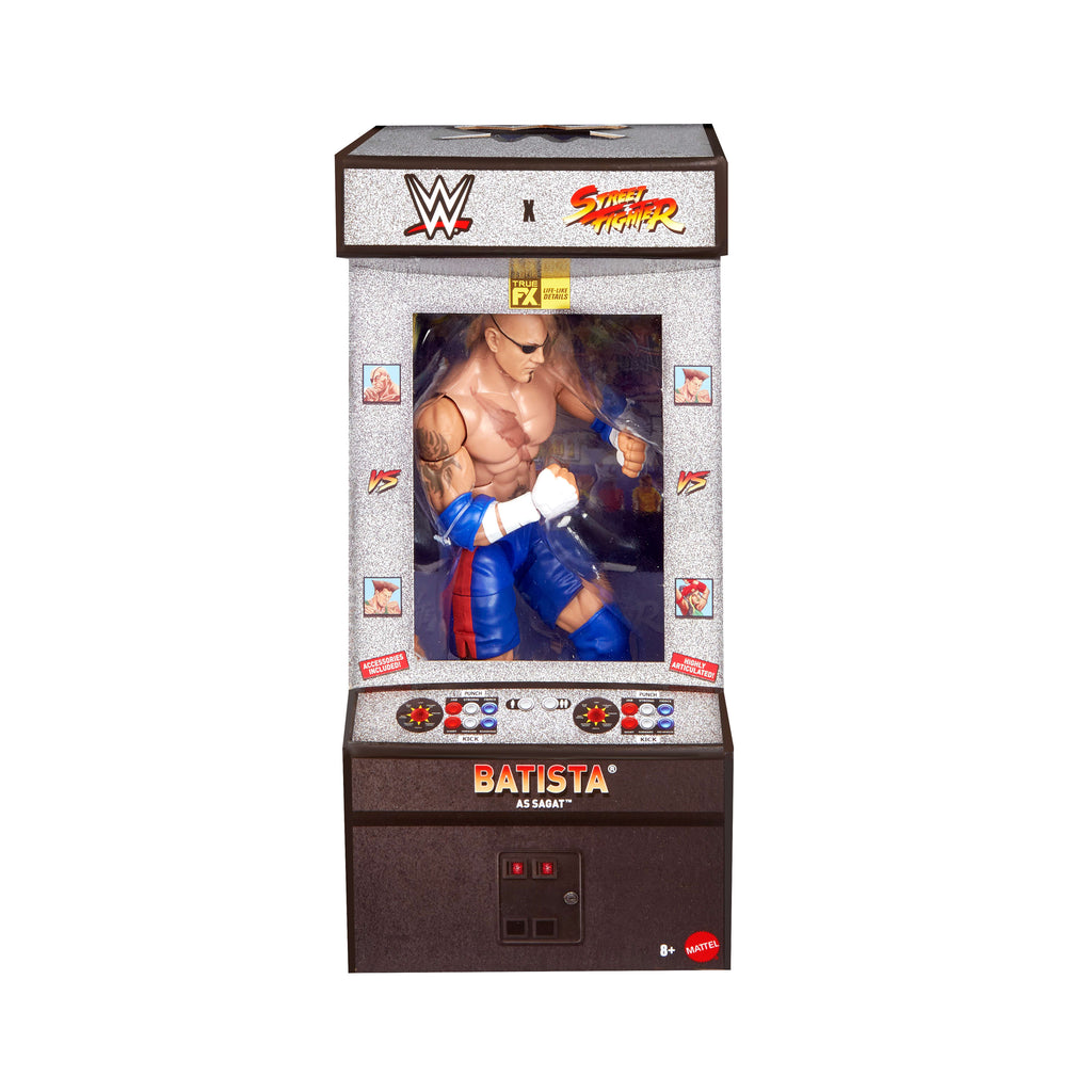 WWE x Street Fighter Batista (Sagat) Elite Koleksiyon Figürü