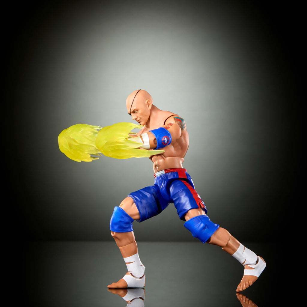 WWE x Street Fighter Batista (Sagat) Elite Koleksiyon Figürü