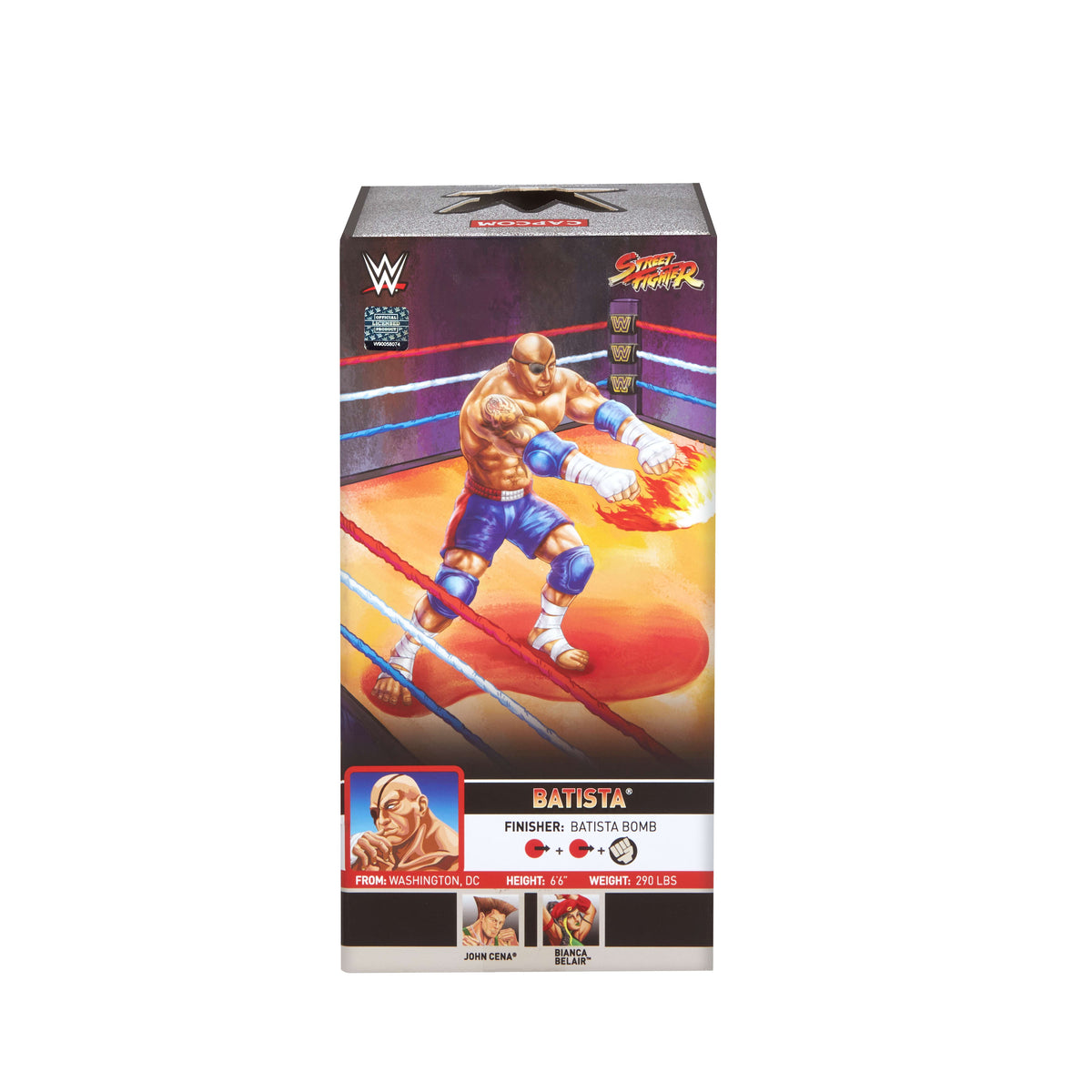 WWE x Street Fighter Batista (Sagat) Elite Koleksiyon Figürü
