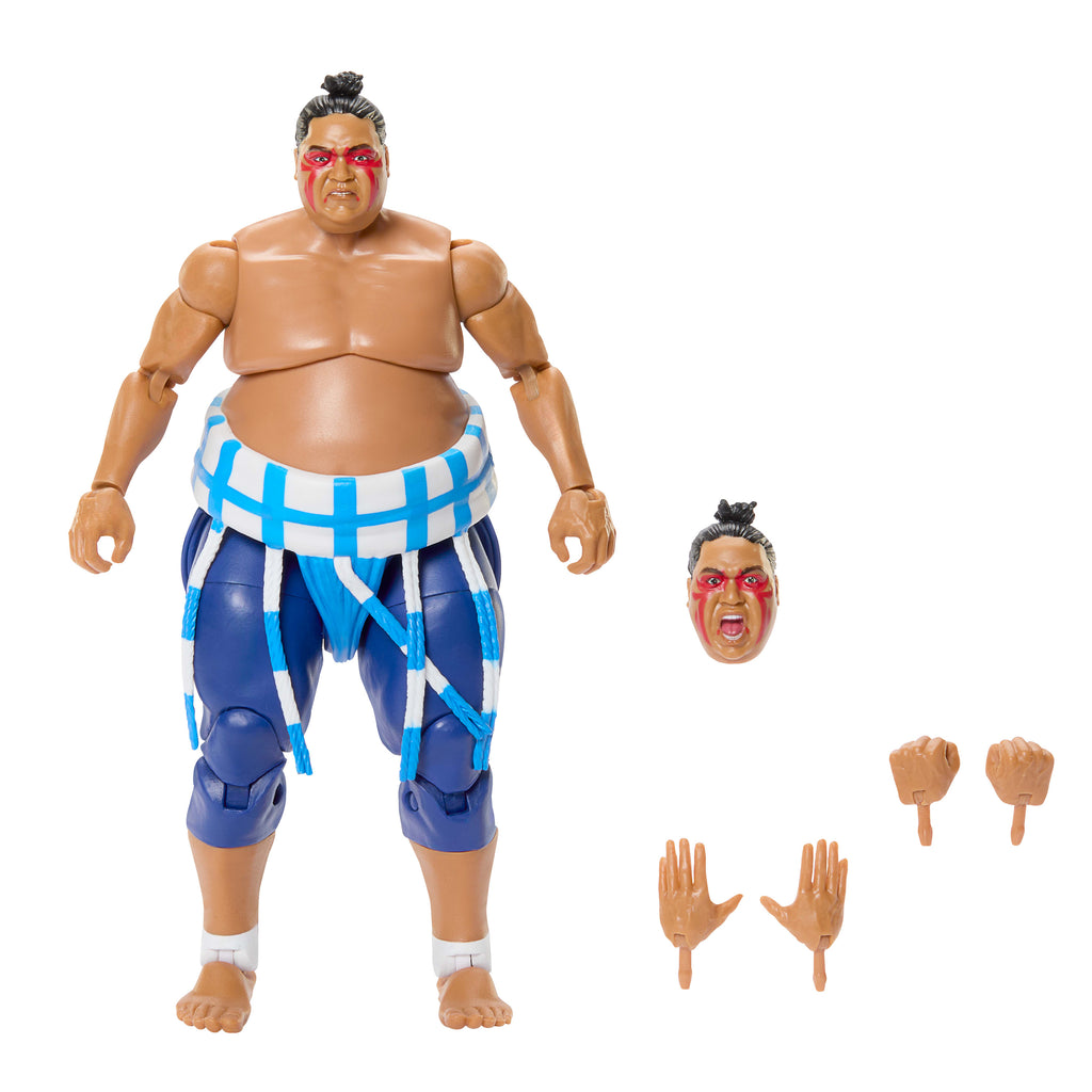 WWE x Street Fighter Yokozuna (E. Honda) Elite Koleksiyon Figürü