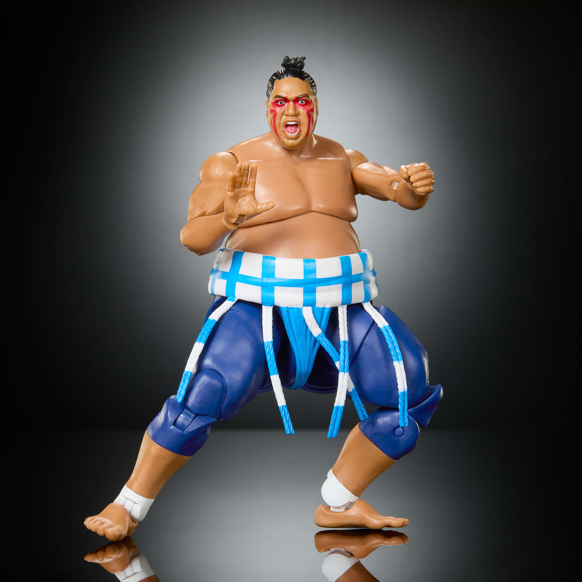 WWE x Street Fighter Yokozuna (E. Honda) Elite Koleksiyon Figürü