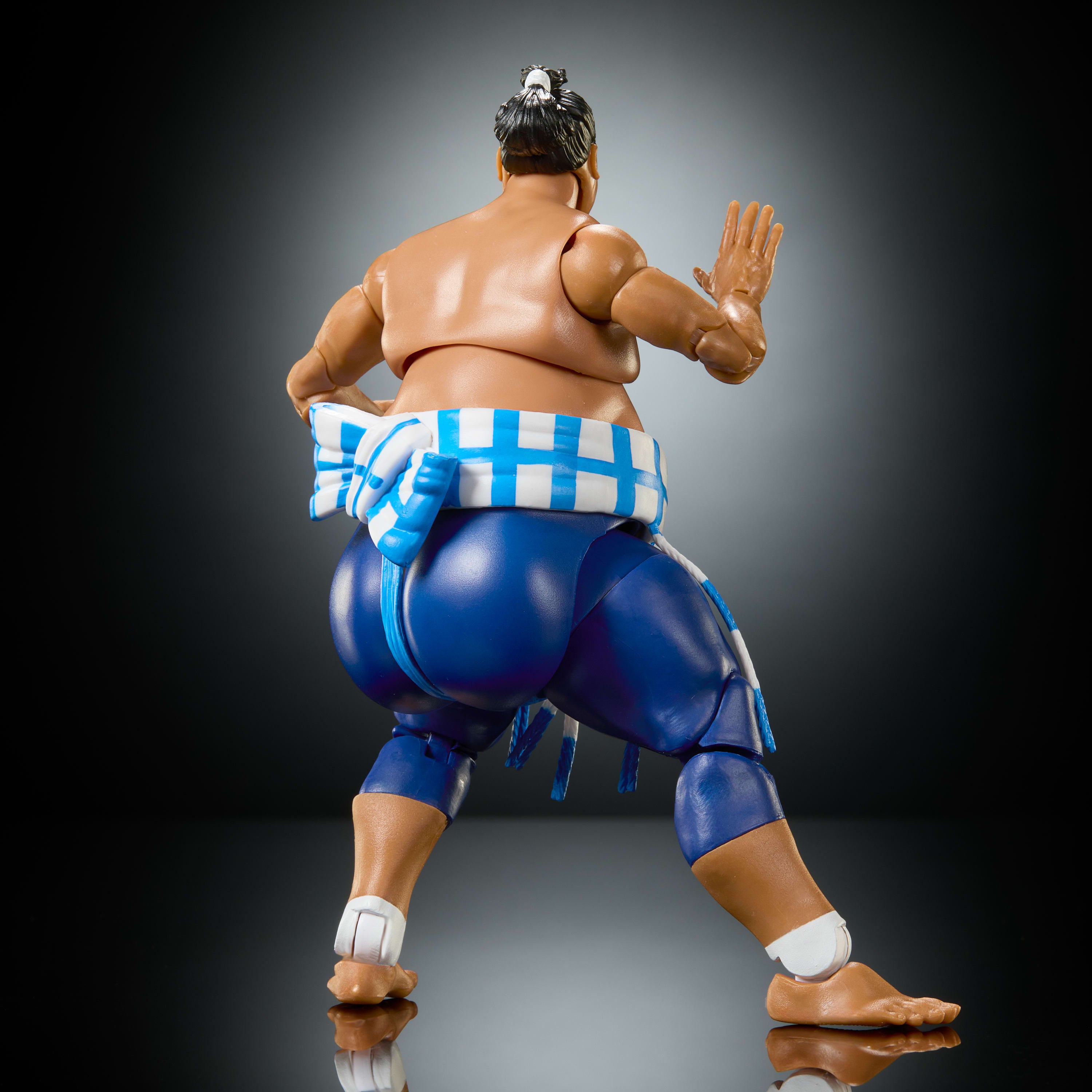 WWE x Street Fighter Yokozuna (E. Honda) Elite Koleksiyon Figürü
