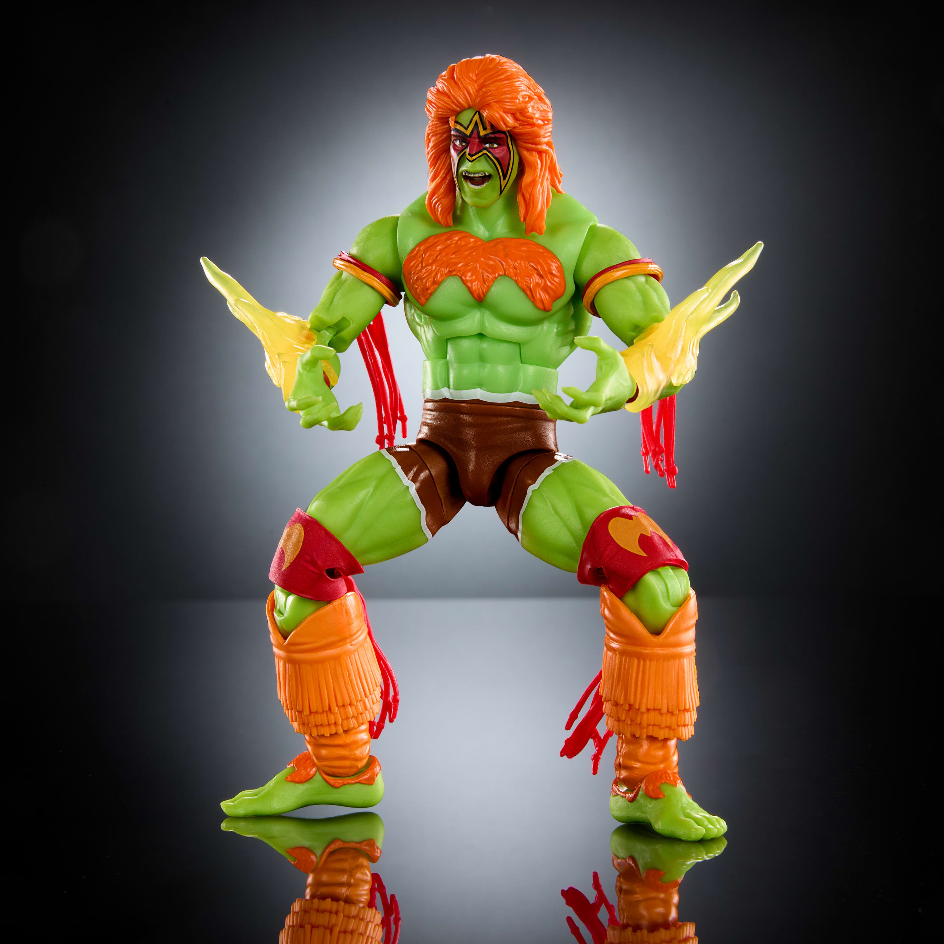 WWE x Street Fighter Ultimate Warrior (Blanka) Elite Koleksiyon Figürü