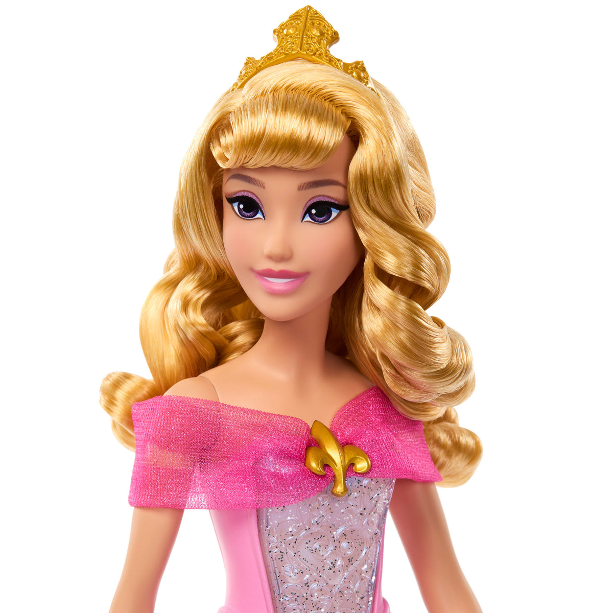 Elbisesi pembeden maviye dönüşen ve ışıldayan Disney Prensesi Aurora bebek