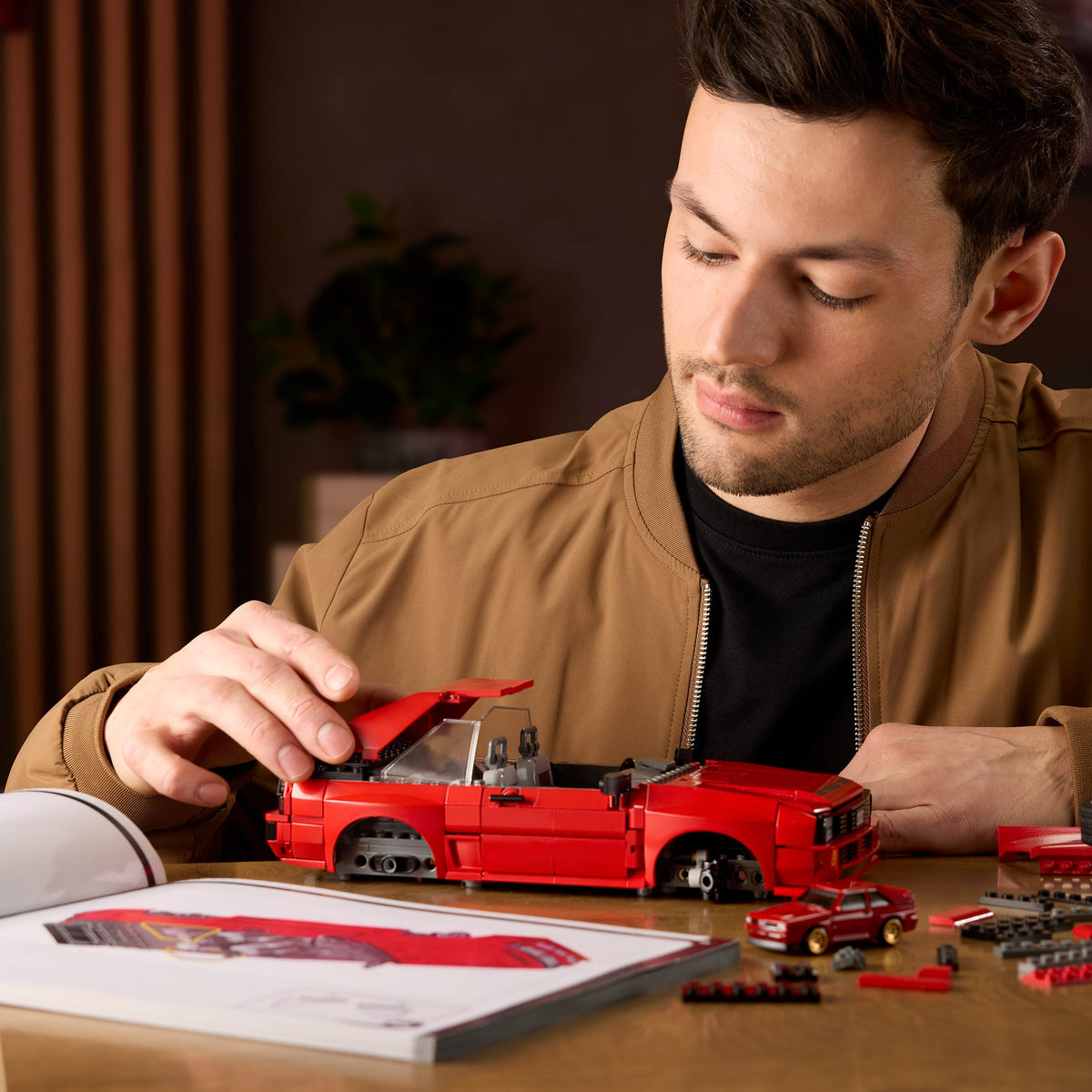 Mattel Brick Shop Hot Wheels '84 Audi Sport Quattro Yapım Seti