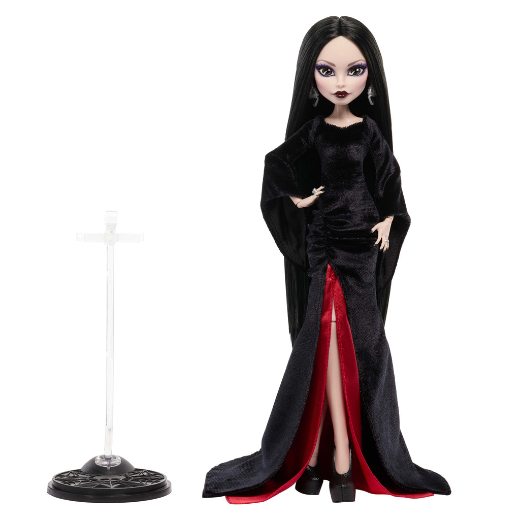 Monster High x Wednesday Morticia Addams Skullector Koleksiyon Bebeği