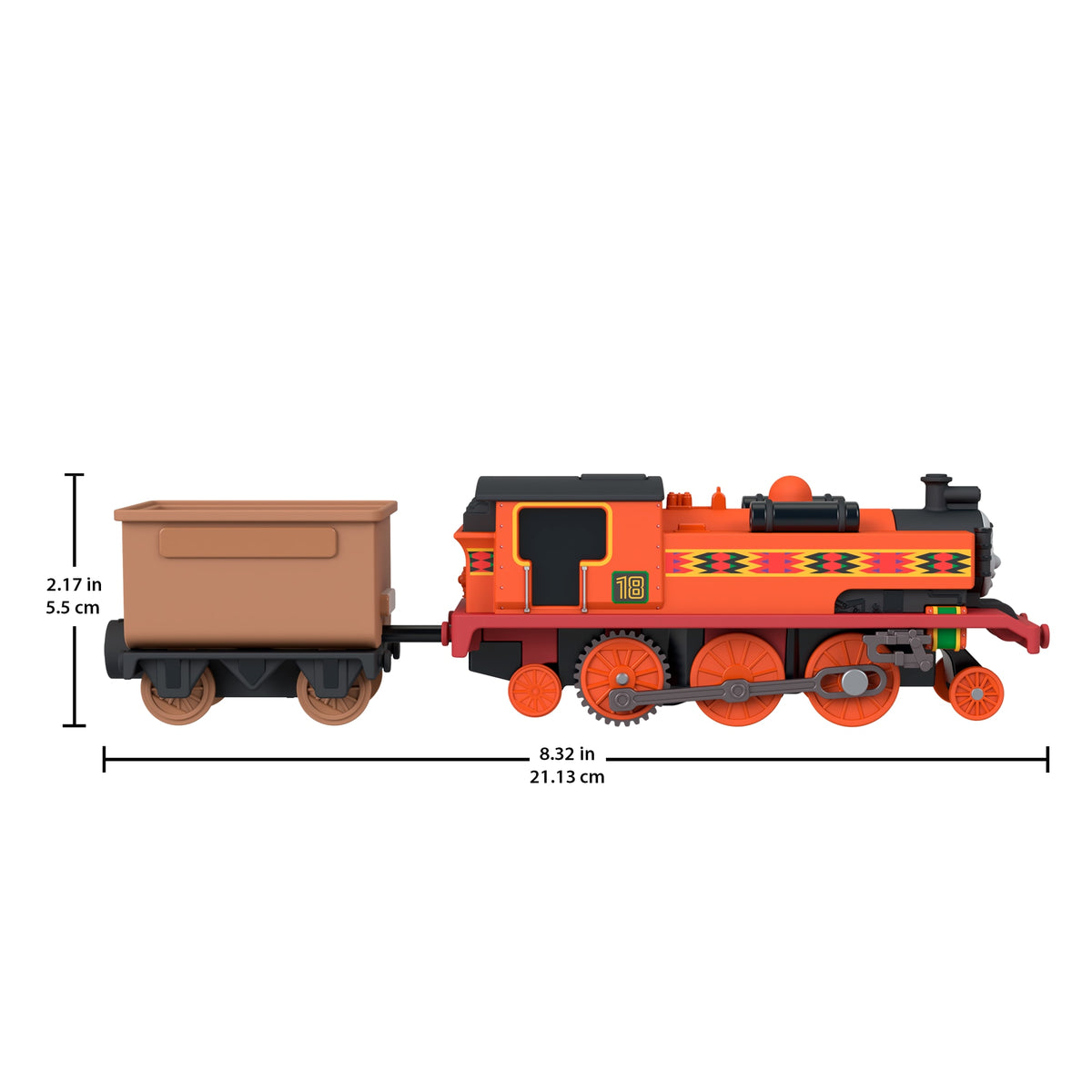 Thomas ve Arkadaşları Motorlu Nia Tren (Pilli, Tenderlı)