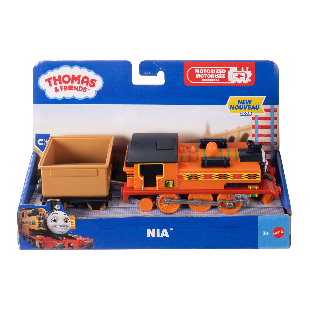 Thomas ve Arkadaşları Motorlu Nia Tren (Pilli, Tenderlı)