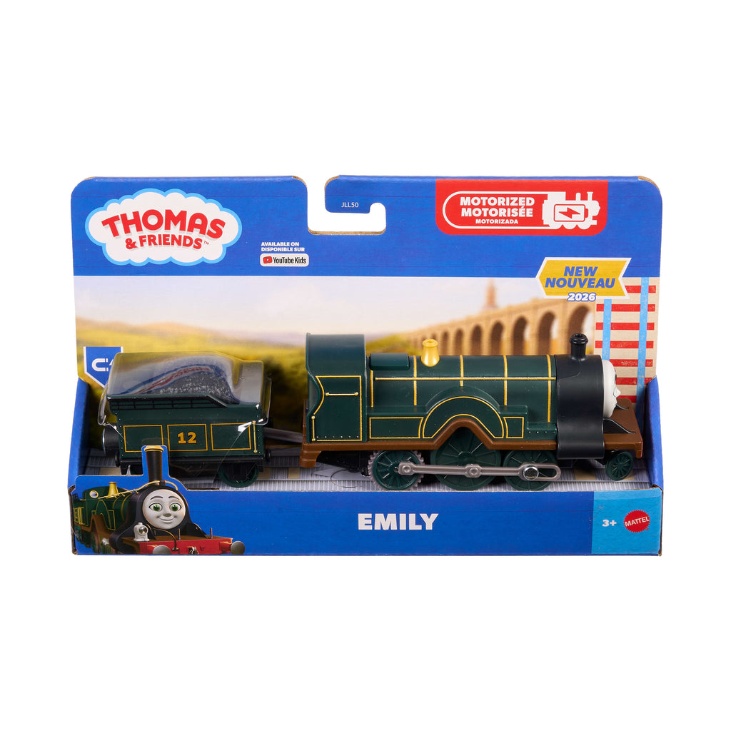 Thomas ve Arkadaşları Motorlu Emily Tren (Pilli, Tenderlı)