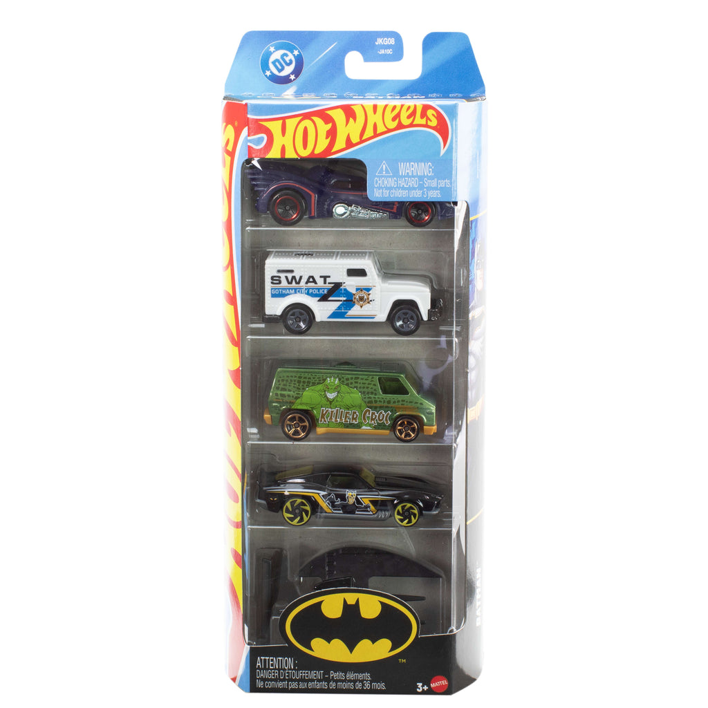 Hot Wheels Batman 5'li Araba Seti