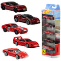 Hot Wheels Ferrari 5'li Araba Seti