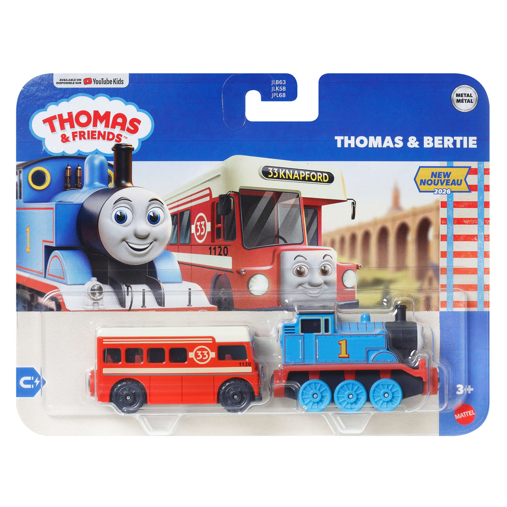 Thomas ve Arkadaşları Die-Cast İkili Tren - Thomas ve Bertie