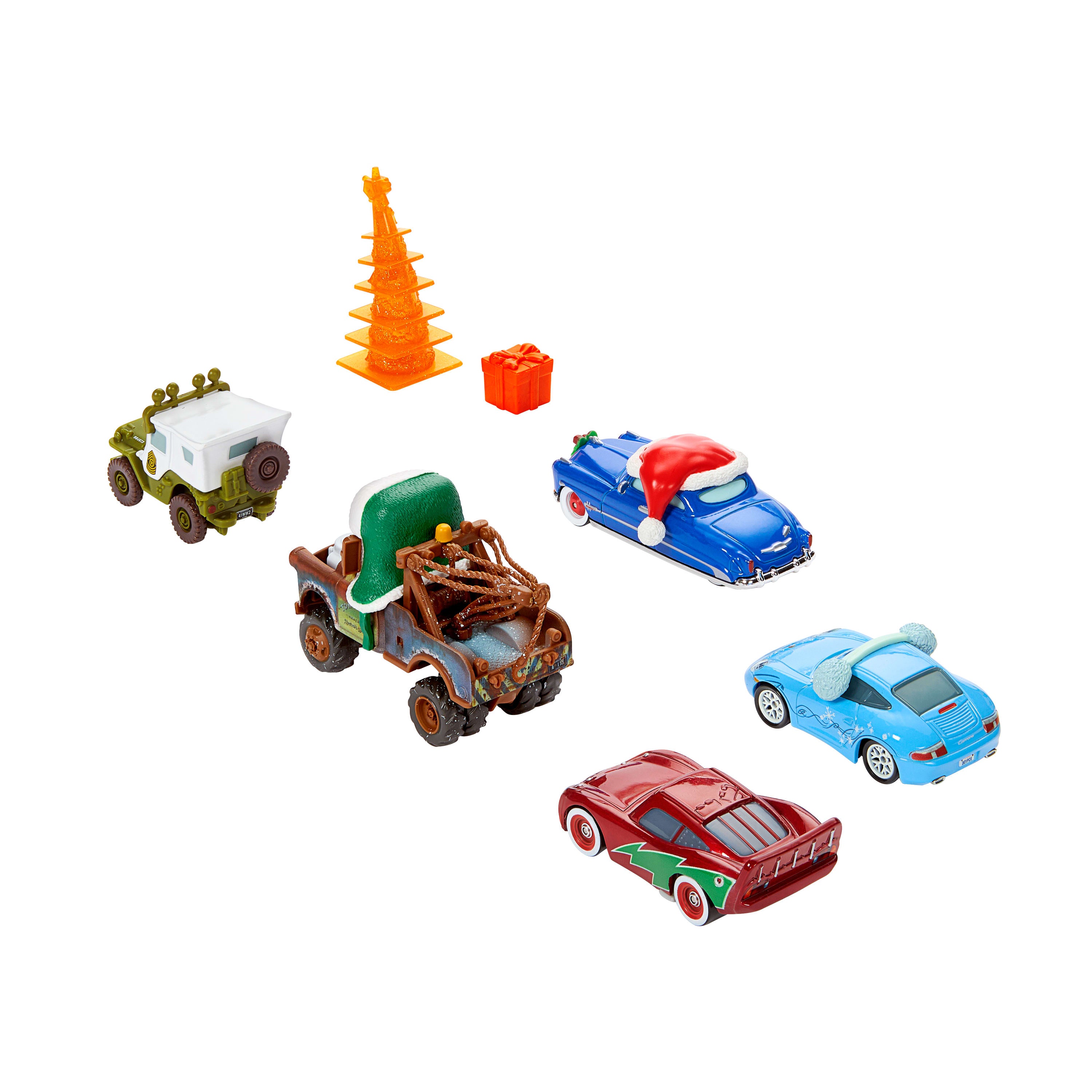 Disney Pixar Arabalar Kış Temalı 5'li Die-Cast Araç Seti