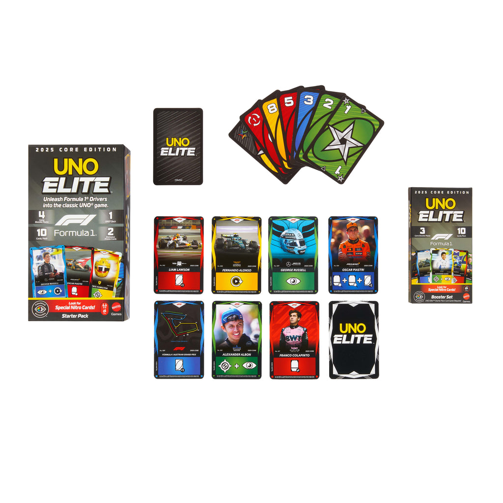 UNO Elite Formula 1 Core Edition Kart Oyunu