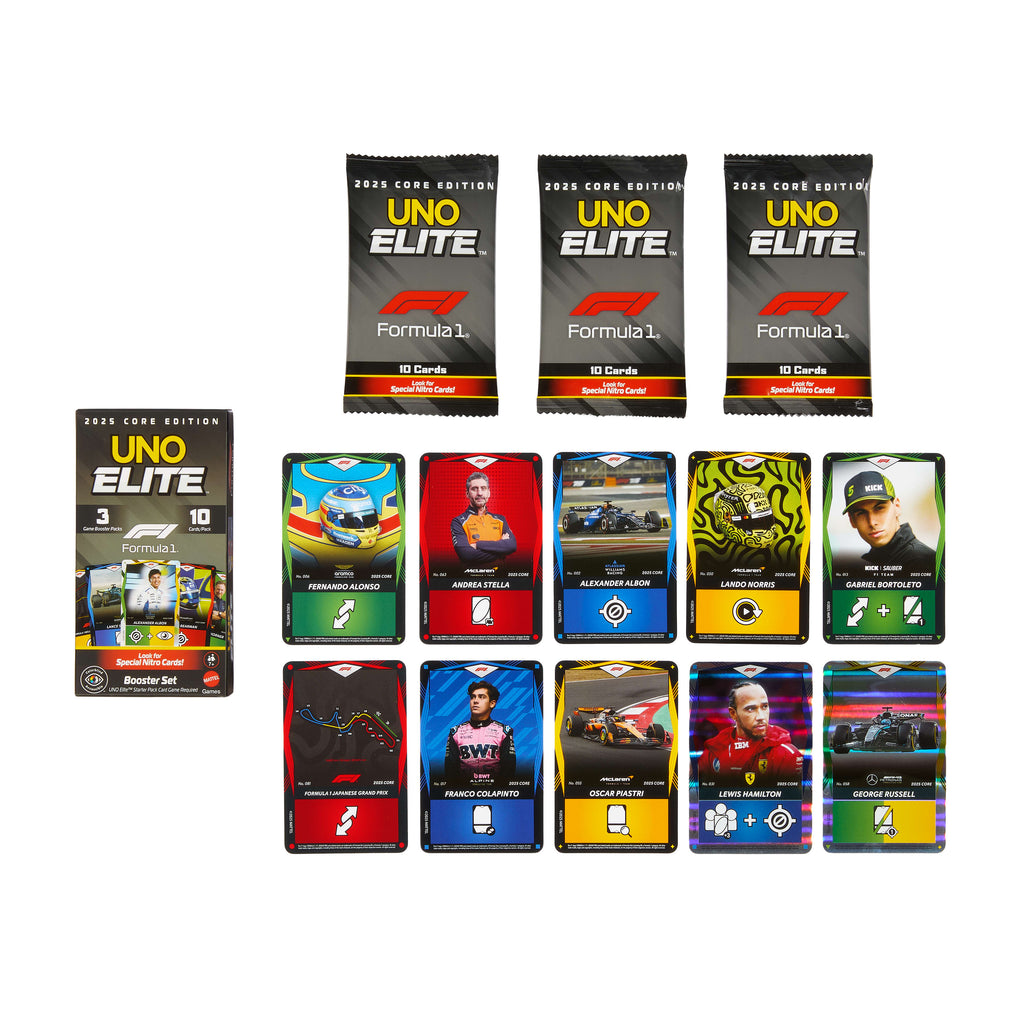 UNO Elite Formula 1 Core Edition Kart Oyunu