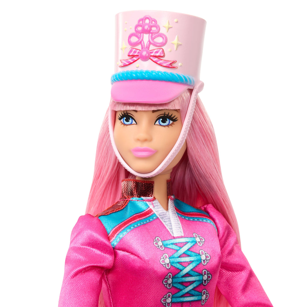 Eklemli ayak bileklerine sahip Barbie Fındıkkıran Balesinde Daisy Balerin bebek ve baston şeker oyuncağı