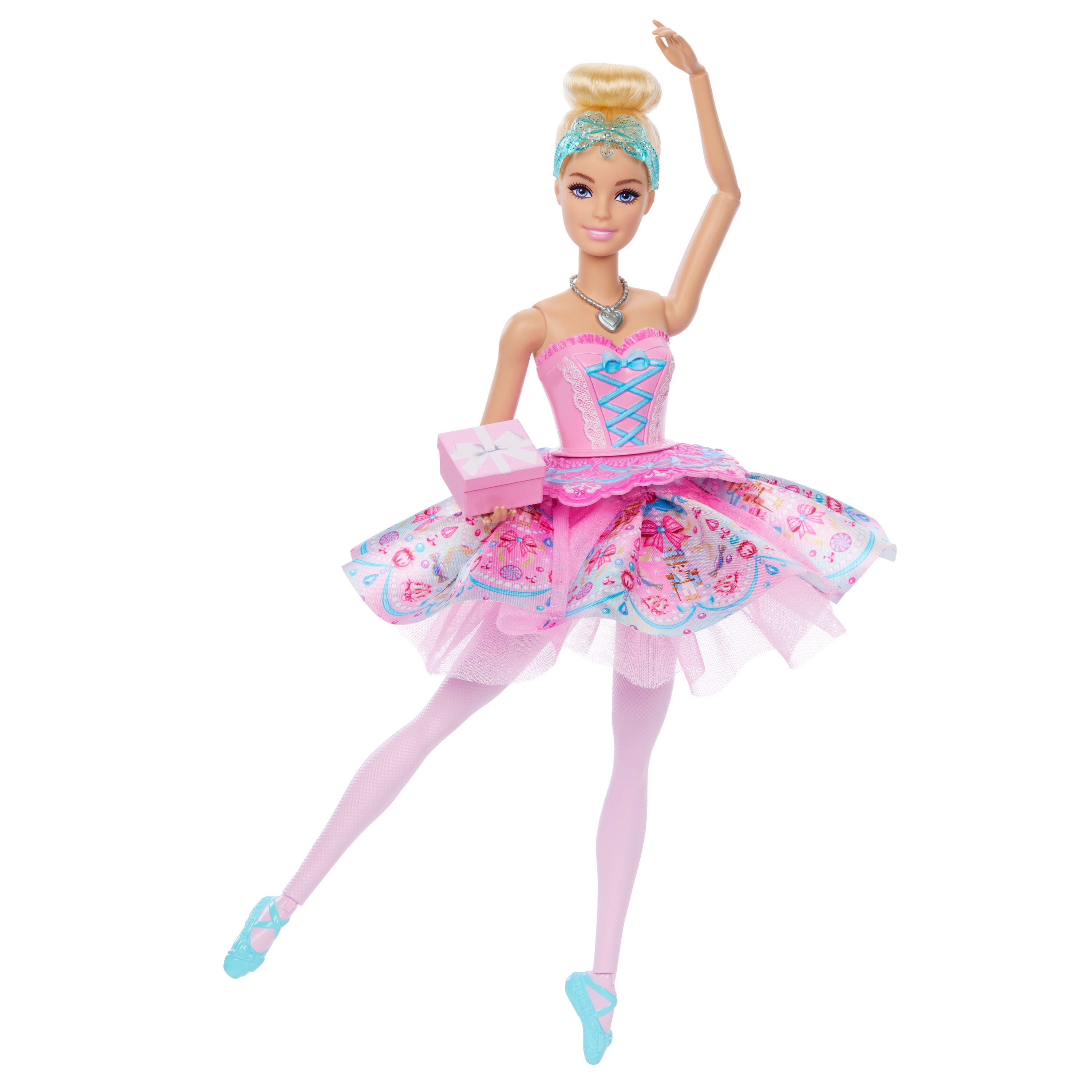 Barbie Fındıkkıran Balesinde Clara bebek, tütü ve balerin aksesuarları