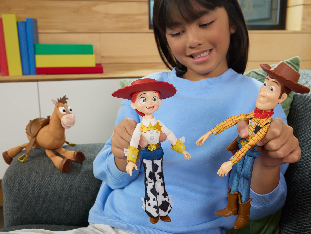 Toy Story 5 Woody Bez Bebek (Rag Doll) Figürü