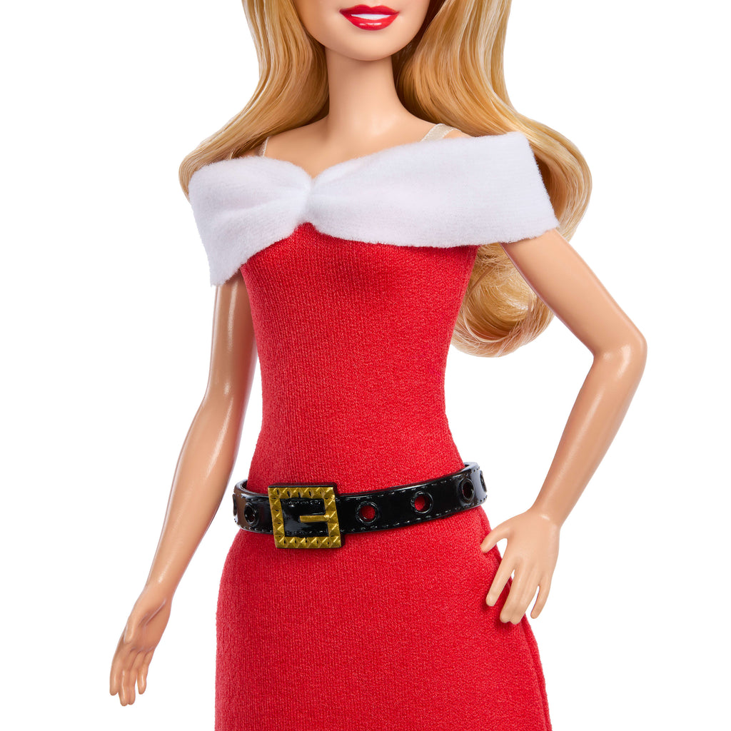 Barbie Noel Baba (Santa) Bebeği (Sarışın)