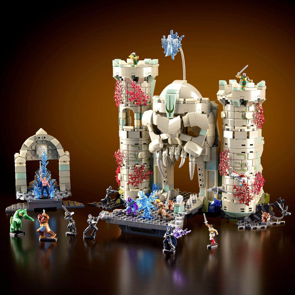 Mattel Brick Shop Masters of the Universe Yapım Seti (867 Parça, 16 Figürlü)