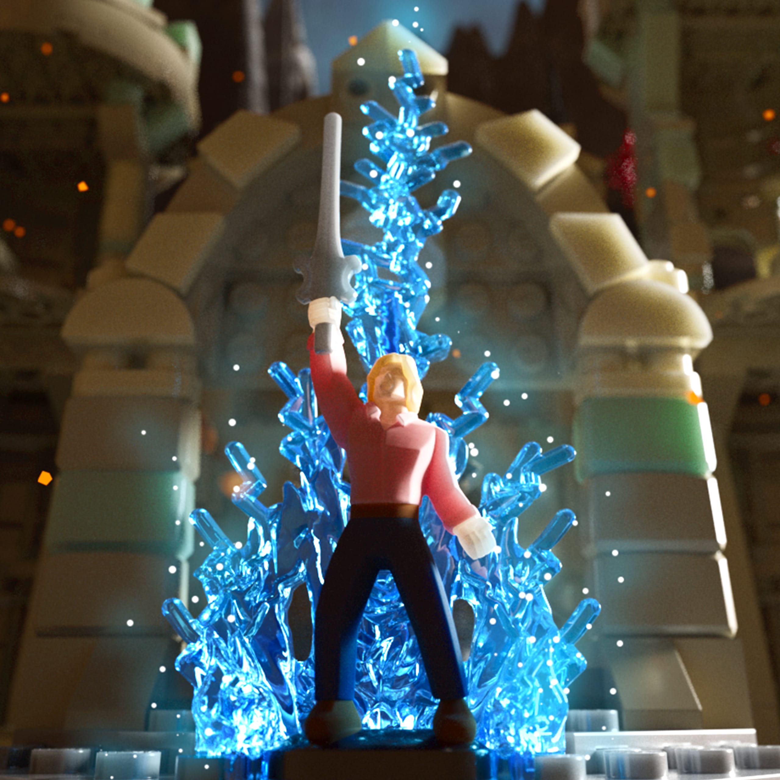 Mattel Brick Shop Masters of the Universe Yapım Seti (867 Parça, 16 Figürlü)