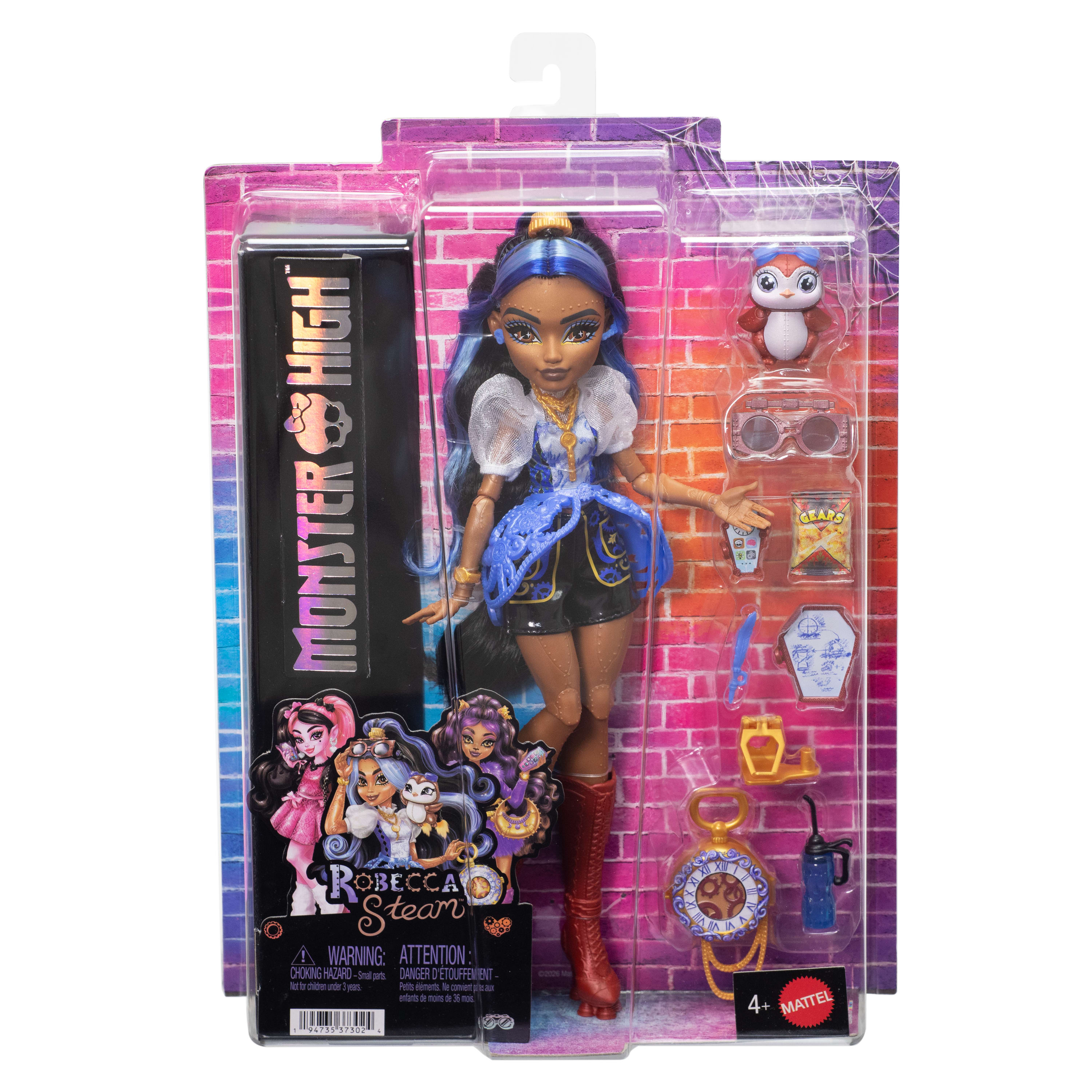 Monster High Robecca Steam moda bebeği