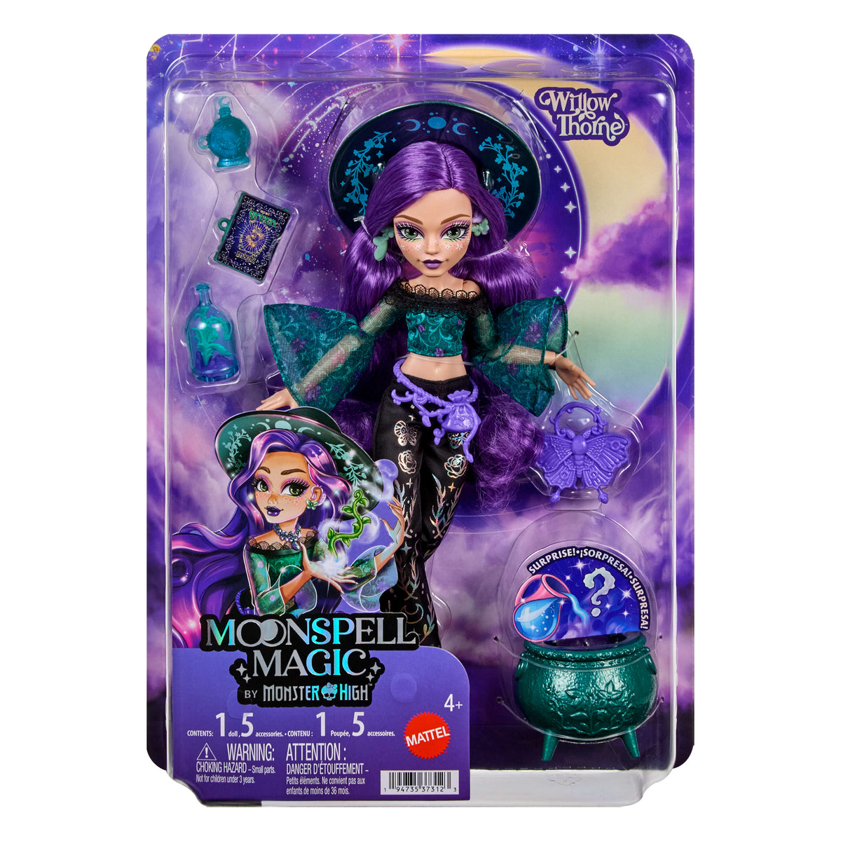 Monster High Moonspell Magic Layla Stone Bebeği