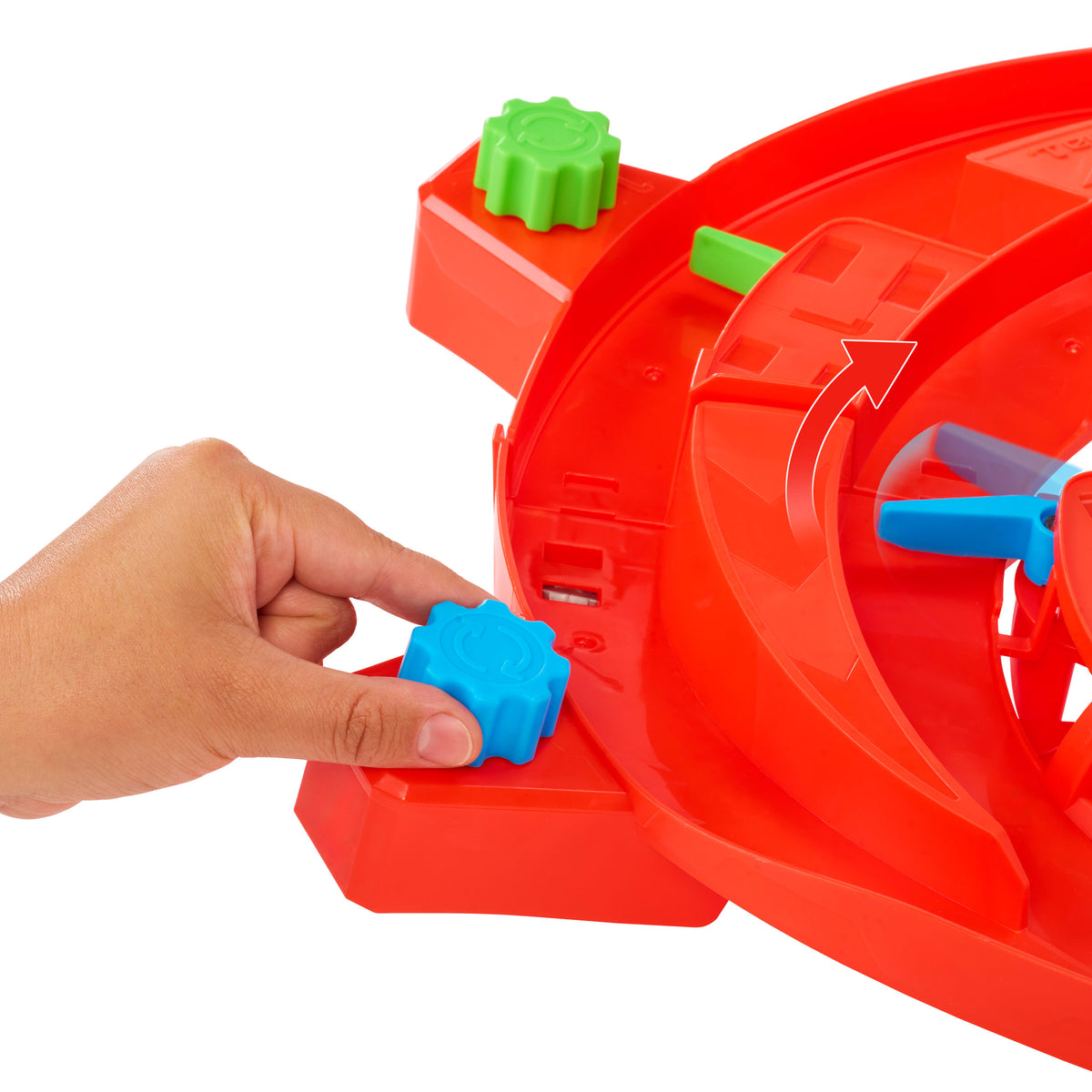 Hot Wheels Yarışları Formula 1 Yokuş Aşağı Pist Yarışı ve 1:64 ölçekli 3 adet metal F1 arabası